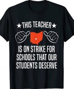 Columbus Teacher Strike Schools Our Students Deserve Vintage TShirt