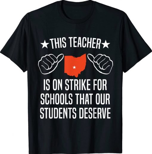 Columbus Teacher Strike Schools Our Students Deserve Vintage TShirt