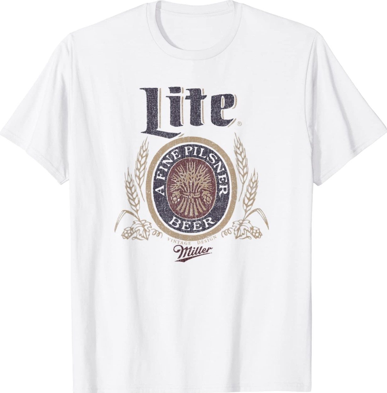 Miller Lite A Fine Pilsner Beer Distressed 2022 Shirts