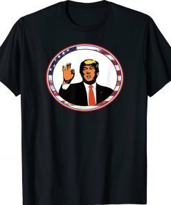 Vintage OK Sign Okay Sign Trump 2024 T-Shirt