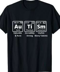 Autism Periodic Table Elements Spelling Gift TShirt