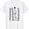 Lady Cat And Stack Of Books Reading Gift T-Shirt