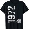 50th Birthday 50 Years Vintage 1972 Shirts