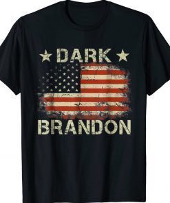 Dark Brandon Biden American Flag Funny Shirts