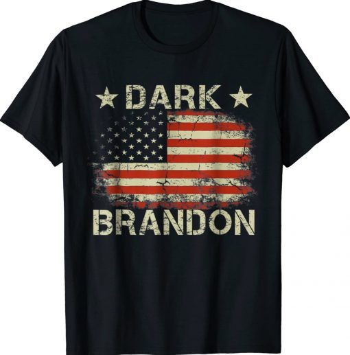 Dark Brandon Biden American Flag Funny Shirts