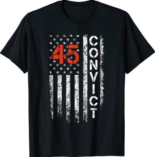 Convict 45 No One Is Above The Law Anti Trump 2024 Shirts