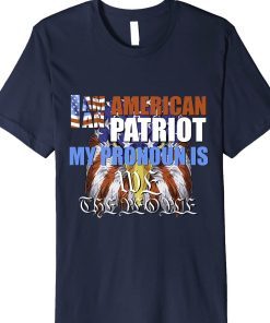 I Am An American Patriot My Pronoun Is WE The People Vintage TShirt