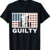 GUILTY Anti-Trump American Flag Unisex Shirts