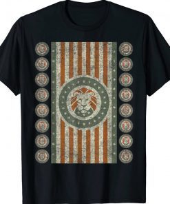 Vintage Patriot Party USA Trump 2024 Army Lion Shirts