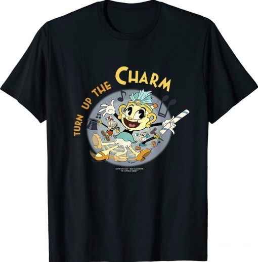Cuphead Show Ms Chalice Turn up the Charm Unisex TShirt