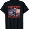 Merry Halloween Flag Biden Distressed Shirts
