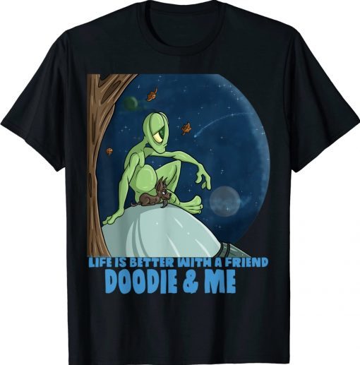 There's an Alien in my Toilet Life is Better Vintage Shirts