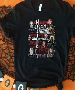 Halloween Horror Movie Killers Scary Friends Funny Shirts