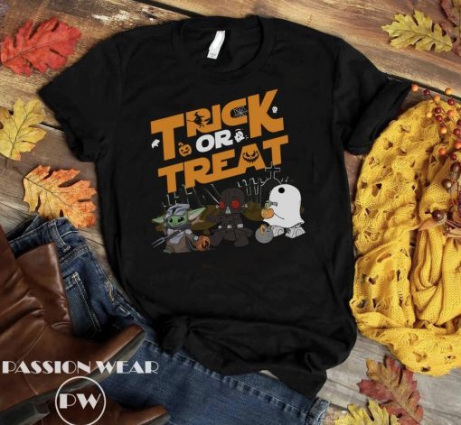 Trick Or Treat Star Wars Halloween Gift T-Shirt