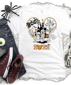 Halloween Disney Characters Mummies Disney Halloween Vintage TShirt