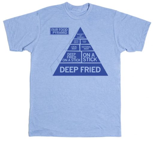 The Fair Food Pyramid Vintage Shirts