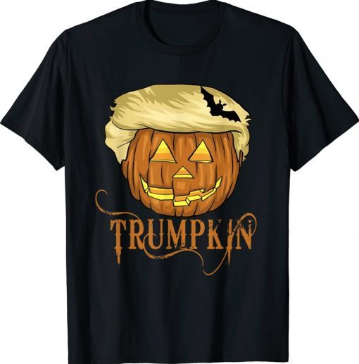 Trump Halloween Pumpkin Craving Trump supporter Trumpkin Gift TShirt