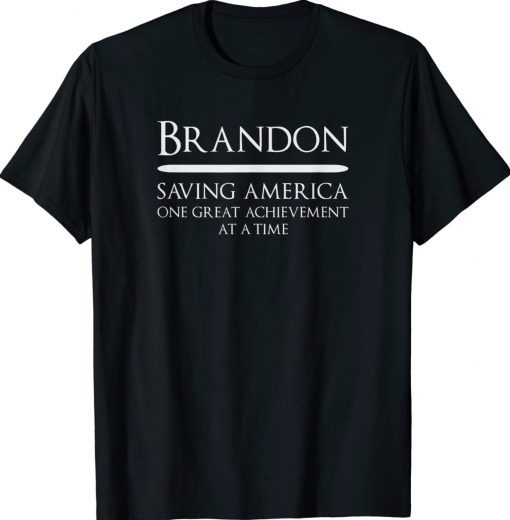 Vintage Brandon Saving America Political Shirts