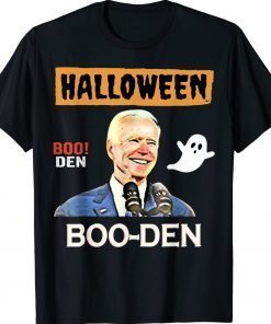 Biden Halloween Boo Den Funny Biden Anti Biden 2022 TShirt