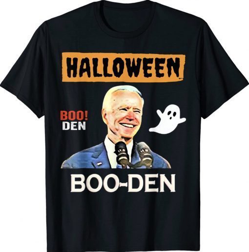 Biden Halloween Boo Den Funny Biden Anti Biden 2022 TShirt