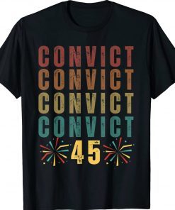 Vintage Convict 45 No One Man or Woman Is Above The Law TShirt