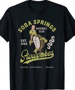 Soda Springs Slowpokes Retro Minor League Baseball Team 2022 Shirts