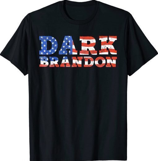 Dark Brandon Biden USA Flag Vintage TShirt