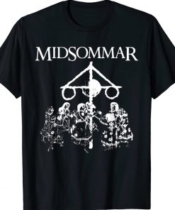 Midsommar Festival Scary Horror Vintage TShirt