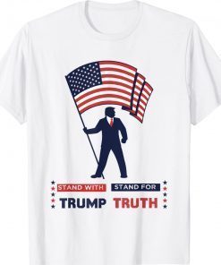 Stand With Trump Stand For Truth I Stand With Don Vintage TShirt