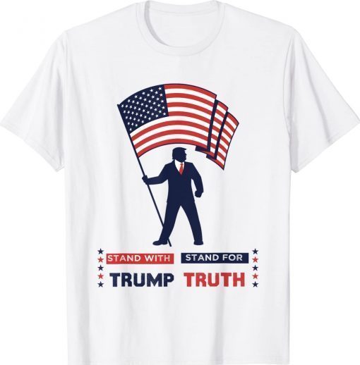 Stand With Trump Stand For Truth I Stand With Don Vintage TShirt