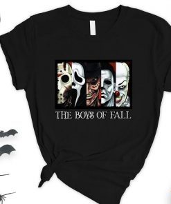 The Boys of Fall Shirt, Horror Movie Killers Shirt, Jason Voorhees Shirt, Scream Shirt, Freddy Kruger Shirt, Michael Myers Shirt, IT Shirt