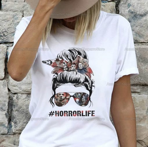 Horror Life Shirt, Funny Horror Movie Shirt, Scary Shirt, Horror Movie Unisex Tee, Halloween Gift