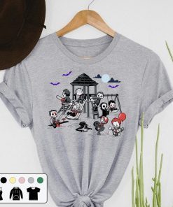 Characters Horror Movie Halloween Character Friend Gift TShirt