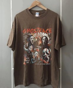 Ghostface Horror Movie Let's Watch Scary Funny TShirt