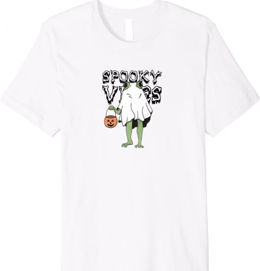 SPOOKY FROG VIBES HALLOWEEN 2022 TSHIRT