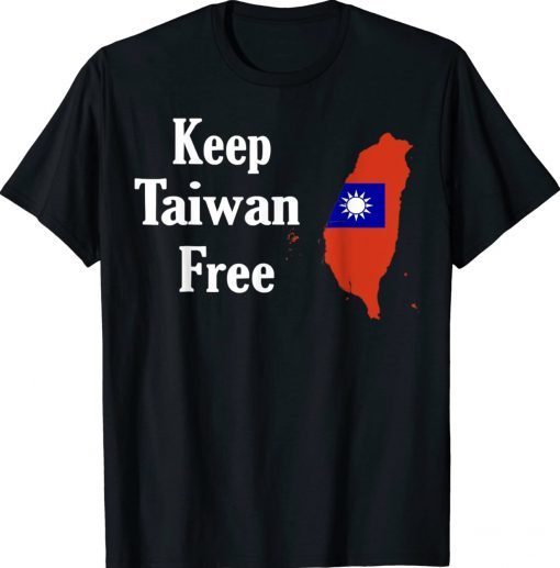 Keep Taiwan Free Flag Vintage Shirts