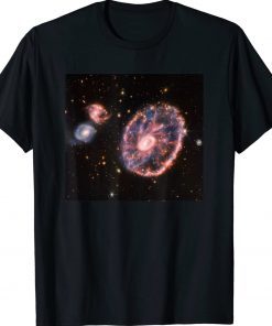 Webb Space Telescope New Image Cartwheel Galaxy JWST Vintage Shirts