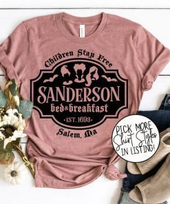 Sanderson Bed & Breakfast Halloween Movie 2023 Shirts