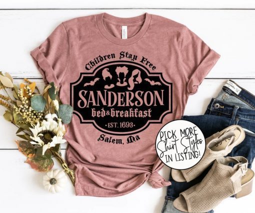 Sanderson Bed & Breakfast Halloween Movie 2023 Shirts