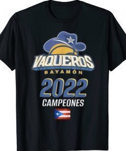 Vaqueros de Bayamon Campeones 2022 Vintage Shirts