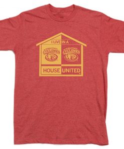 I Live in a Iowa State House United Vintage TShirt