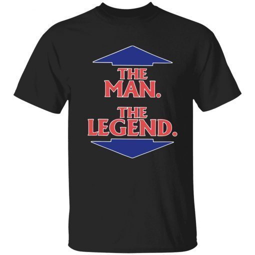 The man the legend unisex tshirt