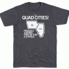THE QUAD CITIES CONNECTING 2 OF THE I STATES UNISEX TSHIRT
