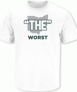 The Worst Michigan State College Football Vintage TShirt