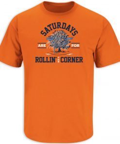 Saturdays Are For Rollin' the Corner Auburn Tee Shirt