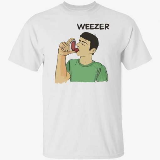 Weezer inhaler tee shirt