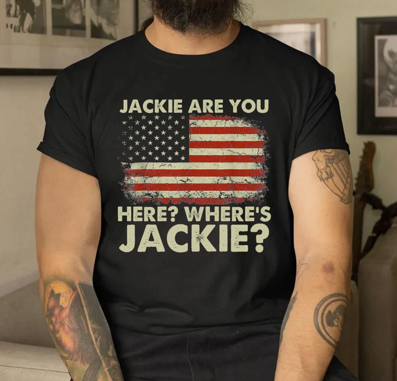 Where's Jackie Biden FJB Gift Shirts