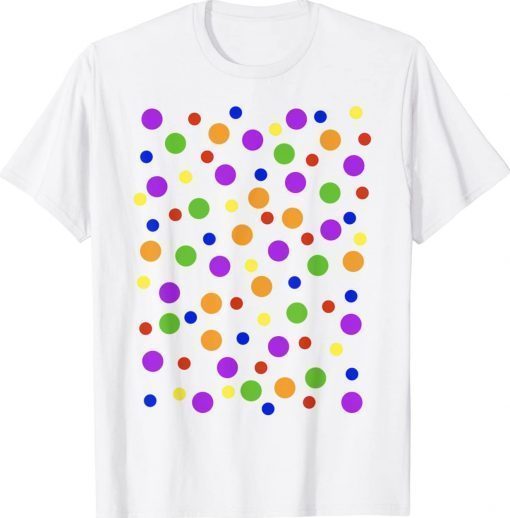 Happy Dot Day For Cute Multicolor Rainbow International Vintage TShirt