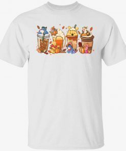 Winnie The Pooh Halloween coffee gift t-shirt