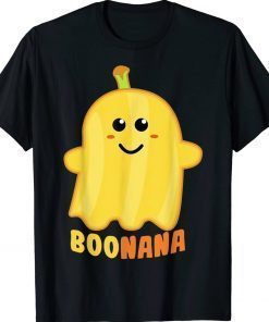 Boonana Banana Ghost Scary Cute Halloween Gift Shirts